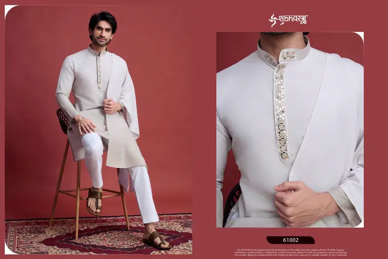 Ethnic Vogue By Shubhvastra Rayon Mens Kurta With Dupatta Online Wholesale